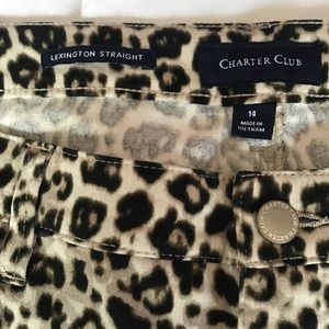 Leopard print Jeans/Pants